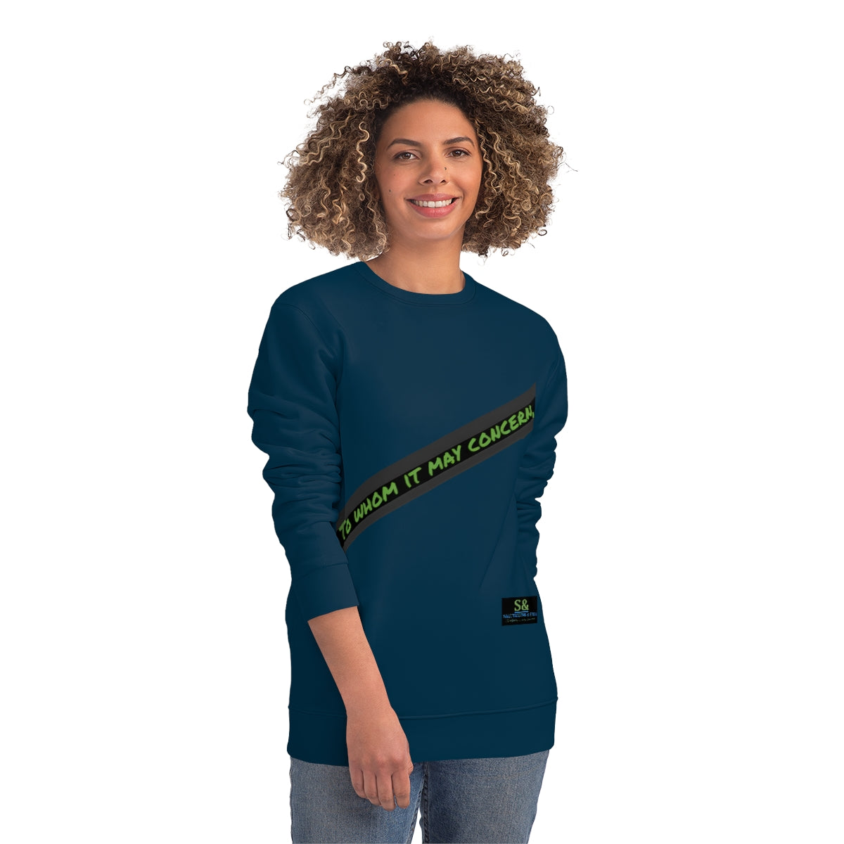 Salutations & Such Varsity Changer Sweatshirt-Midnight Maurader Colorway