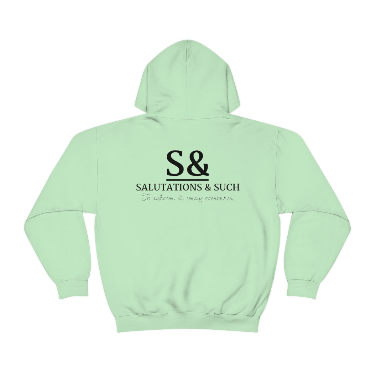 Salutations & Such For The Win Hoodie
