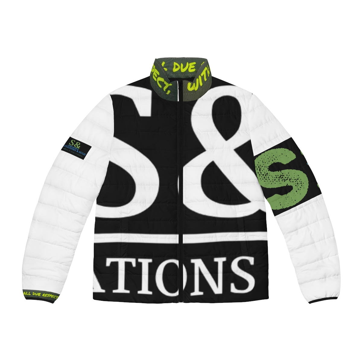Salutations & Such "Cookies n Creme" Puffer Jacket WADR