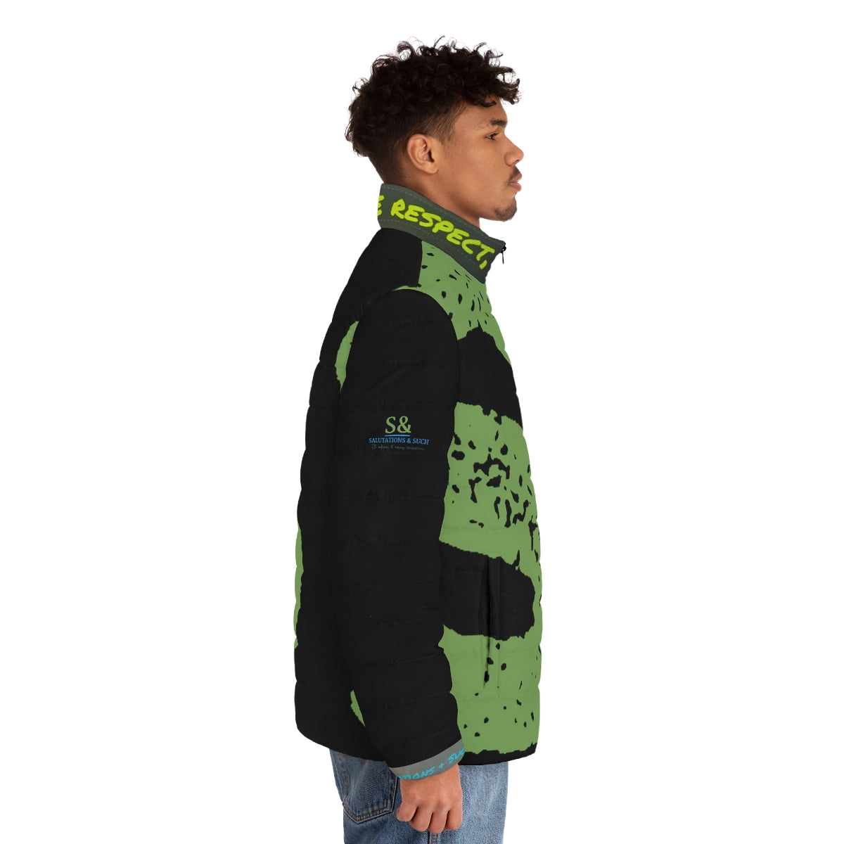 Salutations & Such Midnight Maurader Collection Puffer Jacket