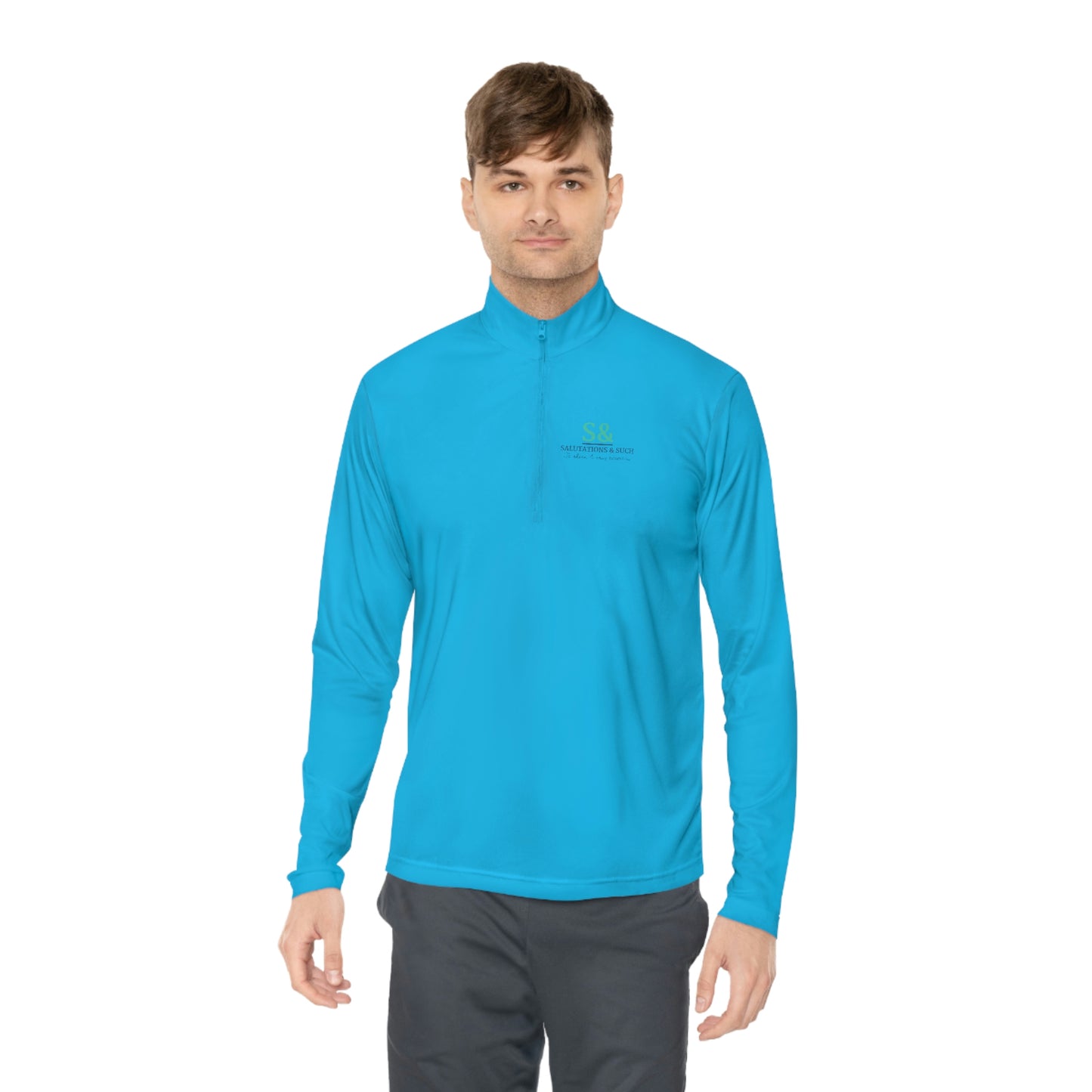 Salutations & Such Quarter-Zip Pullover