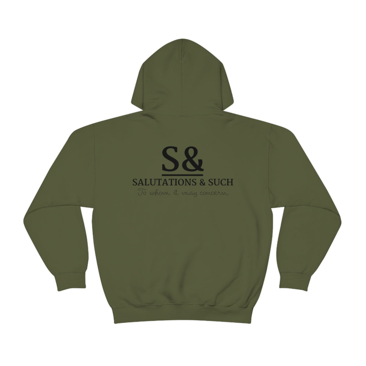 Salutations & Such For The Win Hoodie
