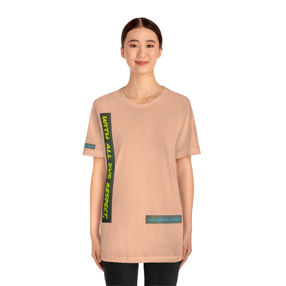Salutations & Such With All Due Respect Jersey Sleeves