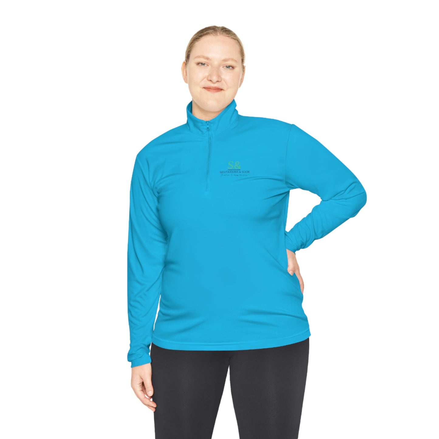 Salutations & Such Quarter-Zip Pullover