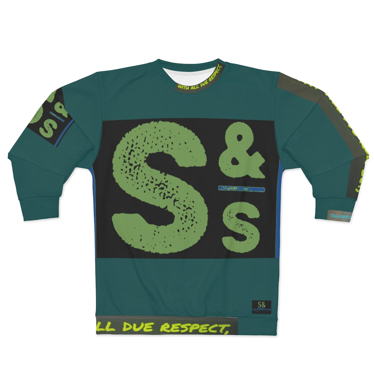 Salutations & Such Sweatshirt, Be Seen/Evergreen (W.A.D.R.)