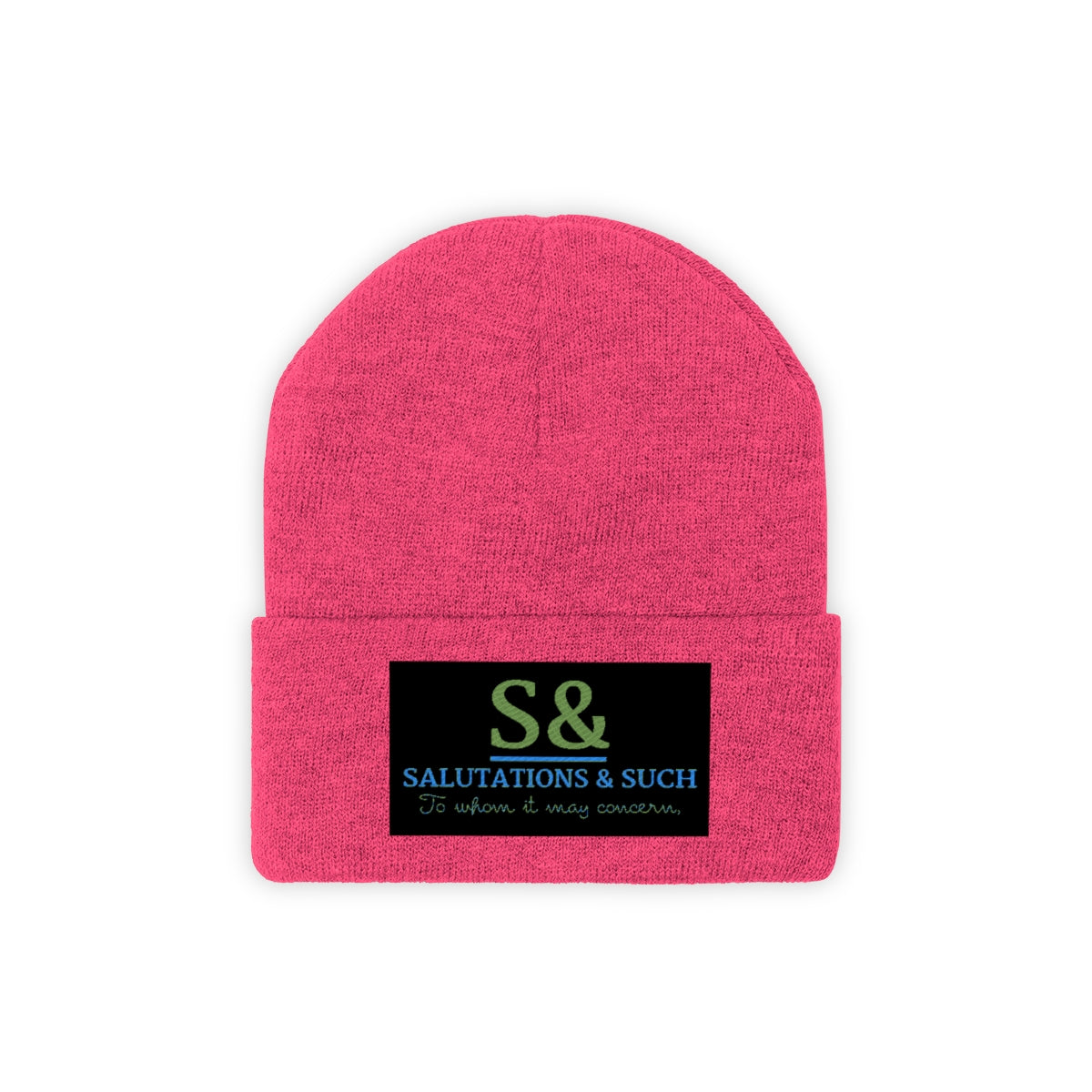 Salutations & Such Knit Beanie