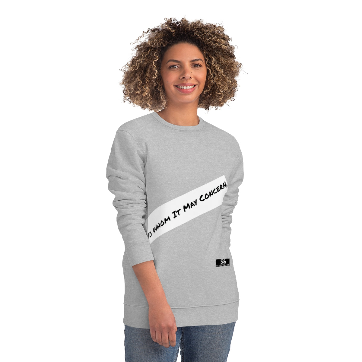 Signiature Salutations & Such Varsity Changer Sweatshirt