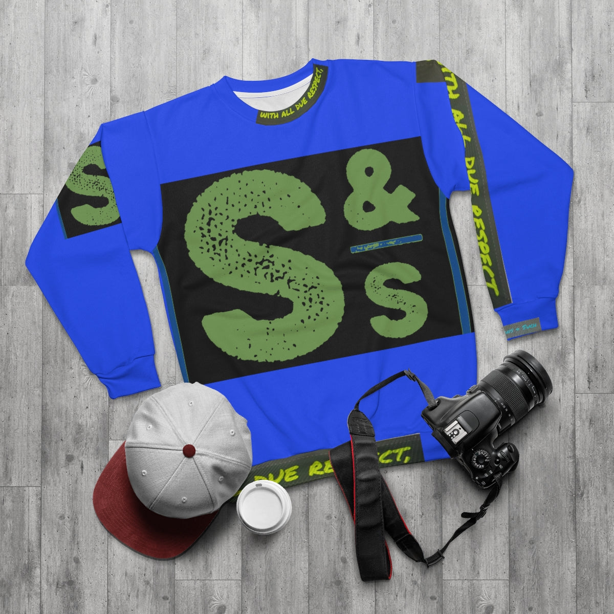 Salutations & Such Sweatshirt, Be Seen/Blue Dream (W.A.D.R.)