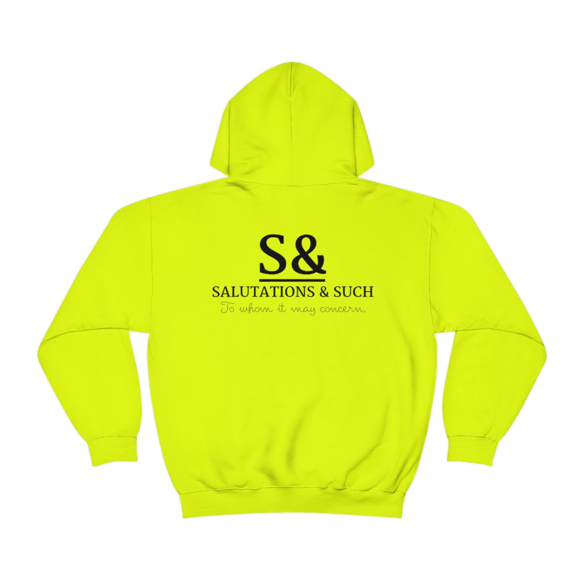 Salutations & Such For The Win Hoodie