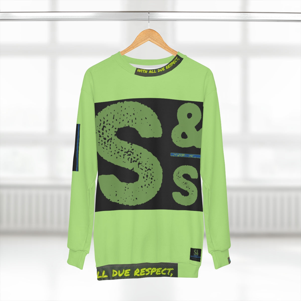 Salutations & Such Sweatshirt, Be Seen/LemonLime(W.A.D.R.)