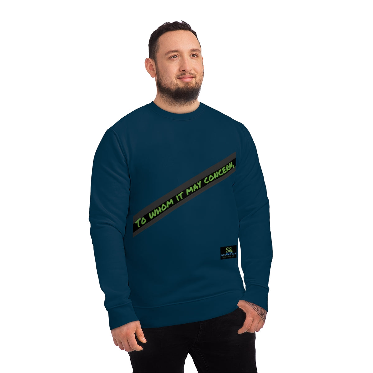 Salutations & Such Varsity Changer Sweatshirt-Midnight Maurader Colorway