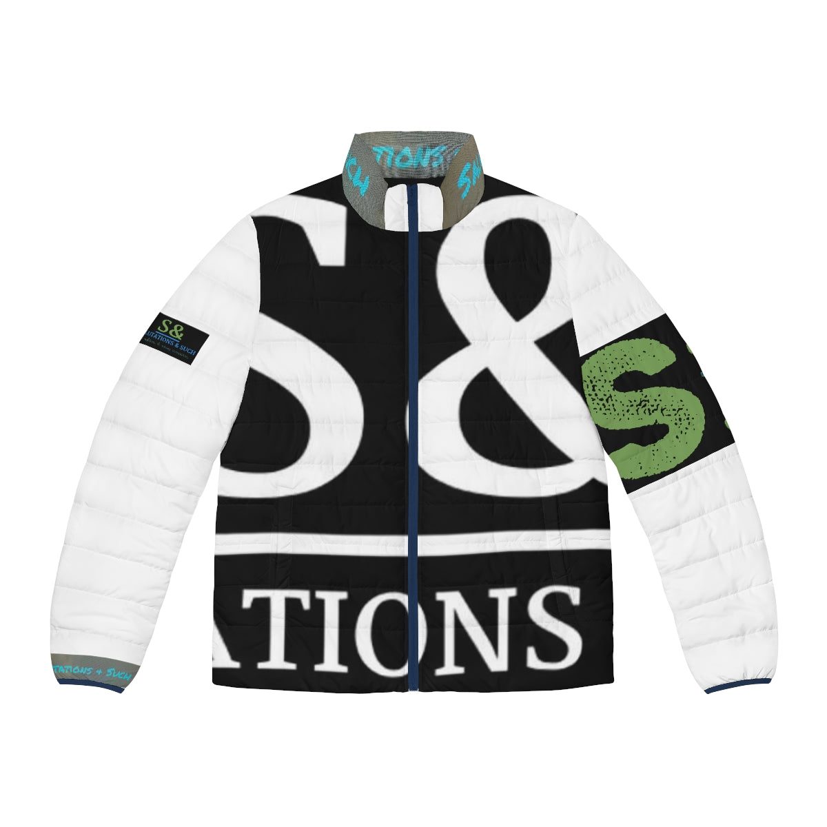 Salutations & Such "Cookies n Creme" Puffer Jacket