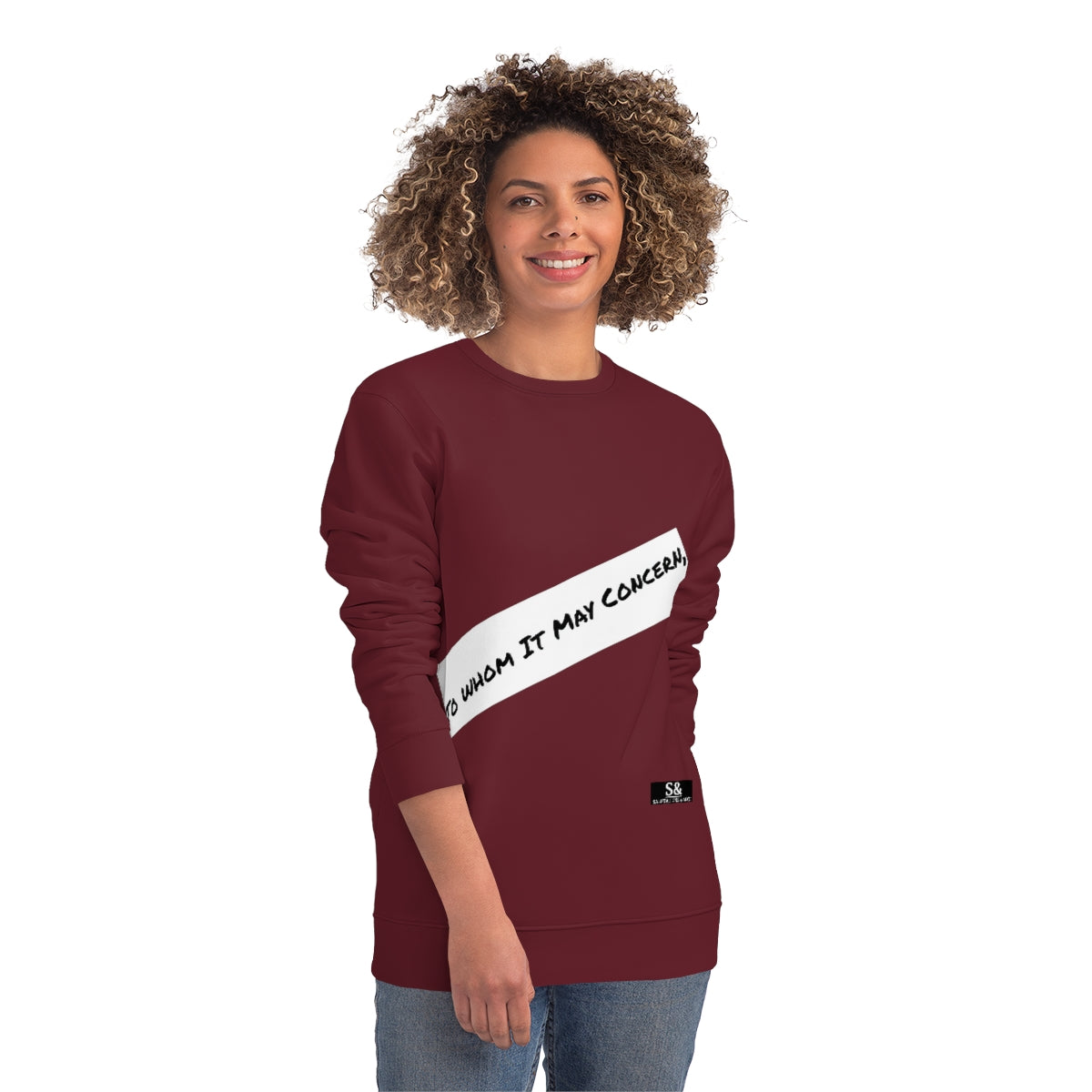 Signiature Salutations & Such Varsity Changer Sweatshirt