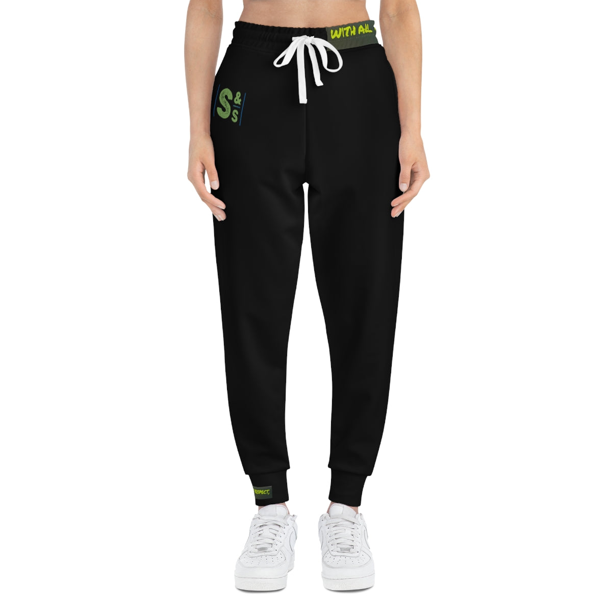 With All Due Respect S&S Athletic Joggers