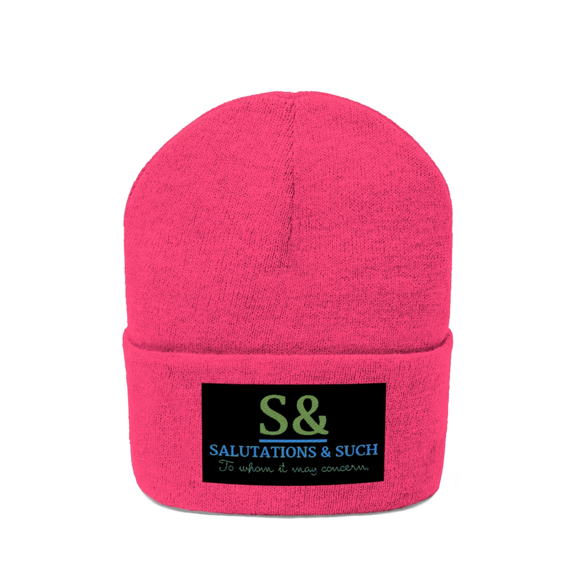 Salutations & Such Knit Beanie