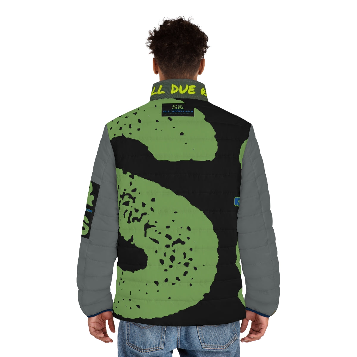 Salutations & Such Smoky Midnight Maurader Collection Puffer Jacket