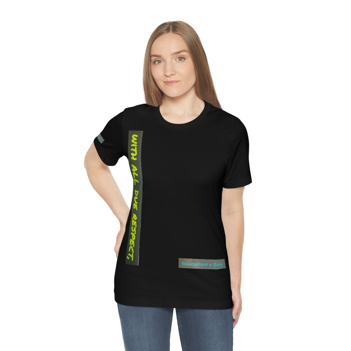 Salutations & Such With All Due Respect Jersey Sleeves