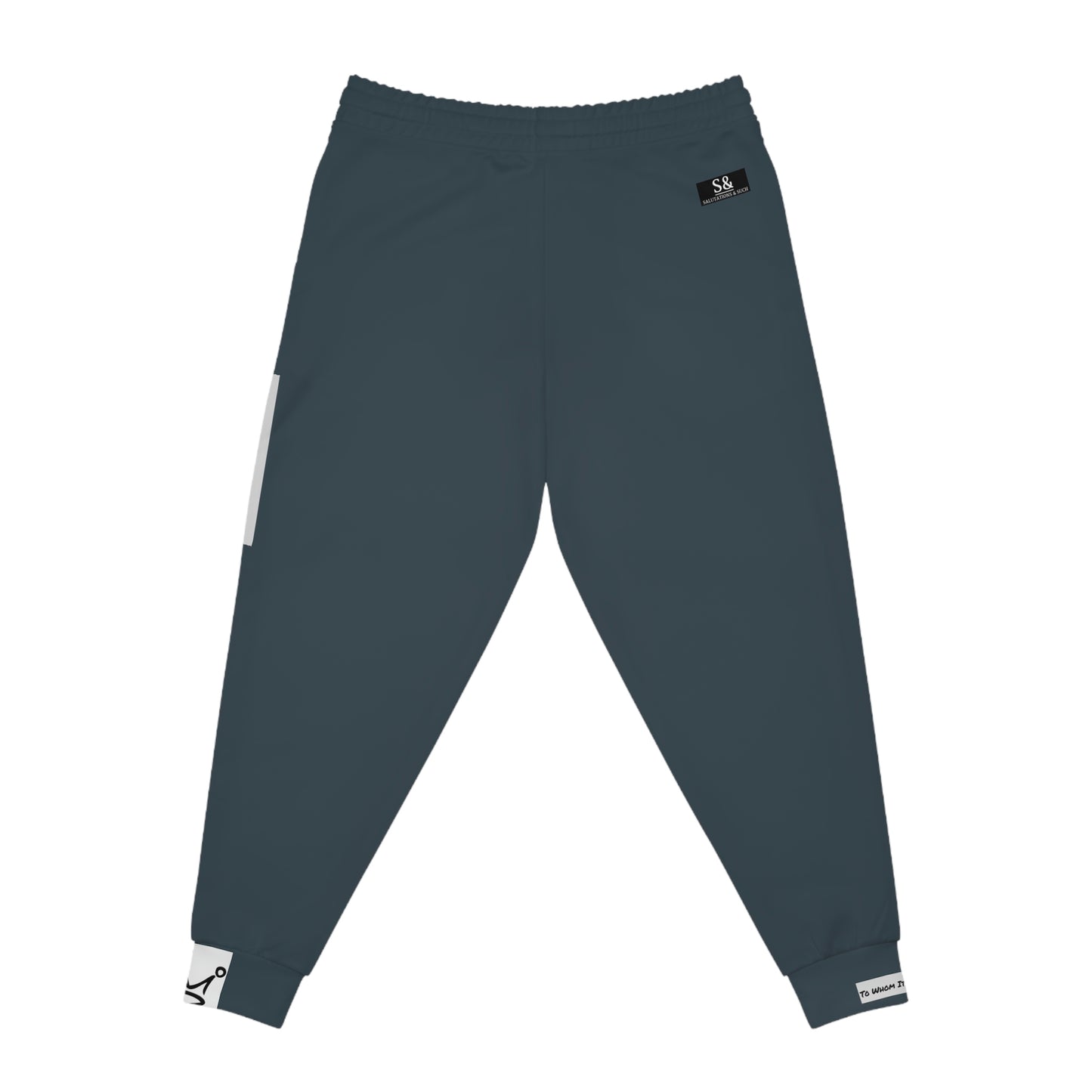 Salutations (Legacy) Athletic Joggers - Charcoal Blue