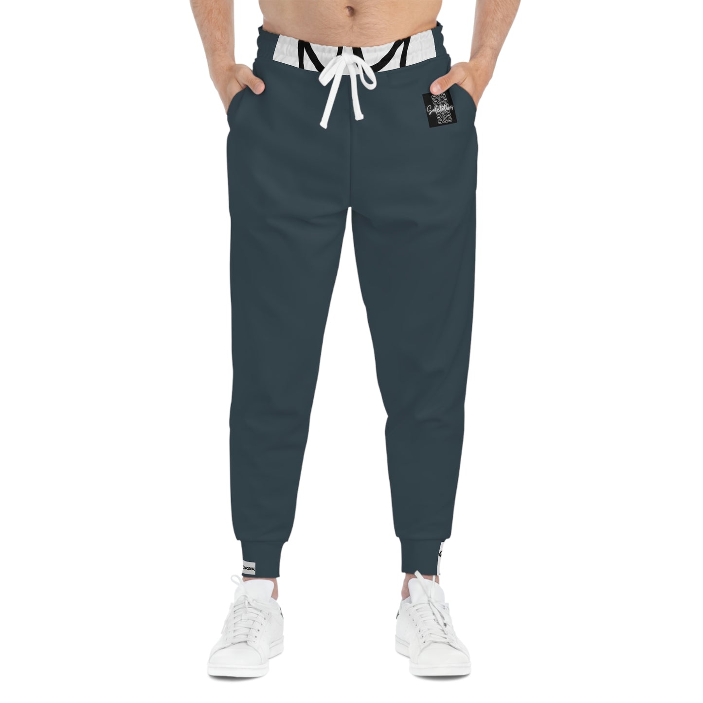 Salutations (Legacy) Athletic Joggers - Charcoal Blue