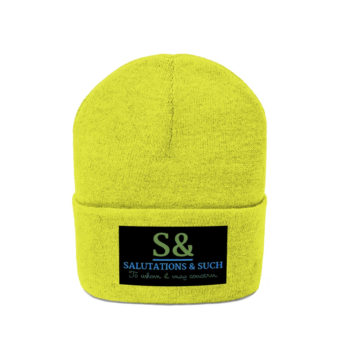 Salutations & Such Knit Beanie