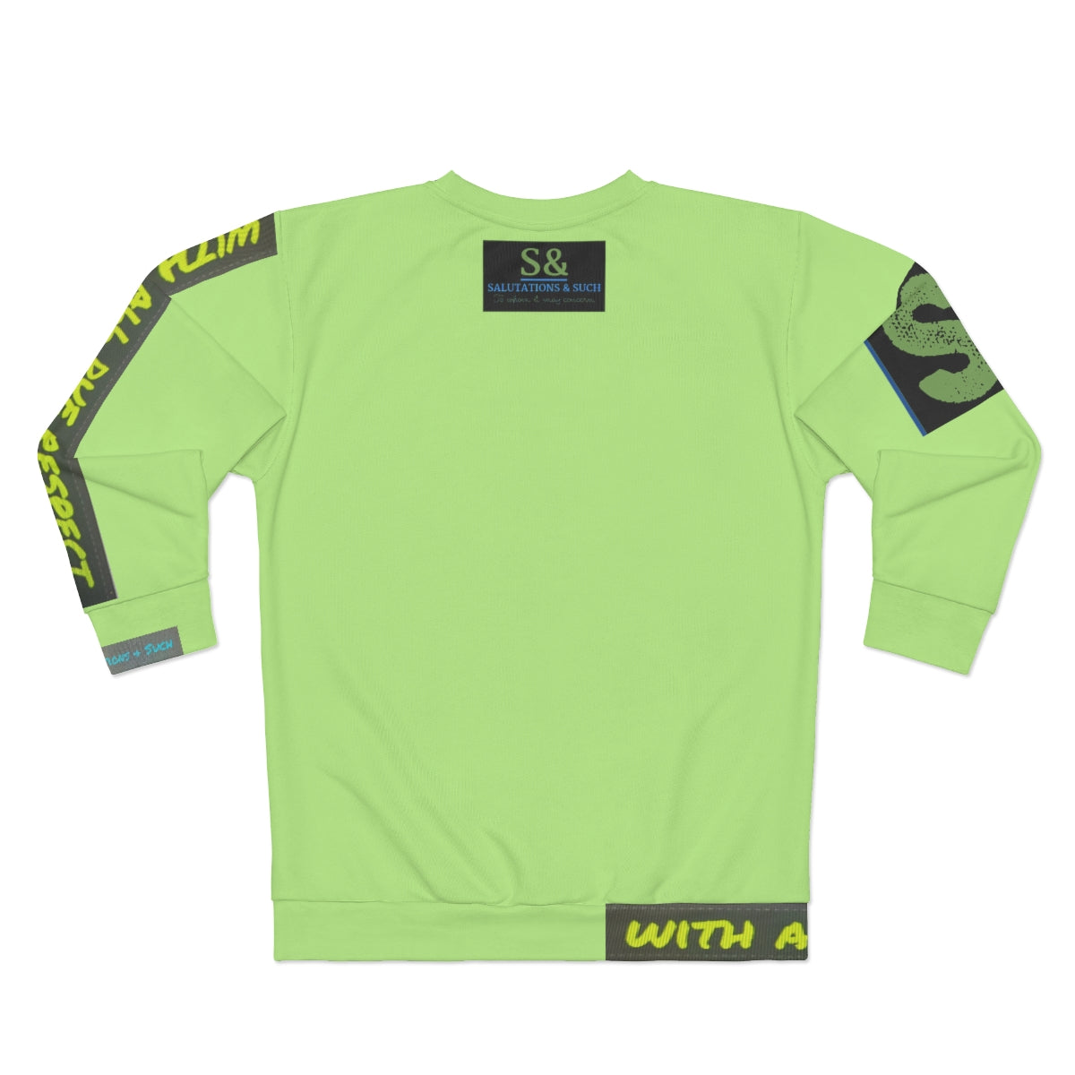 Salutations & Such Sweatshirt, Be Seen/LemonLime(W.A.D.R.)