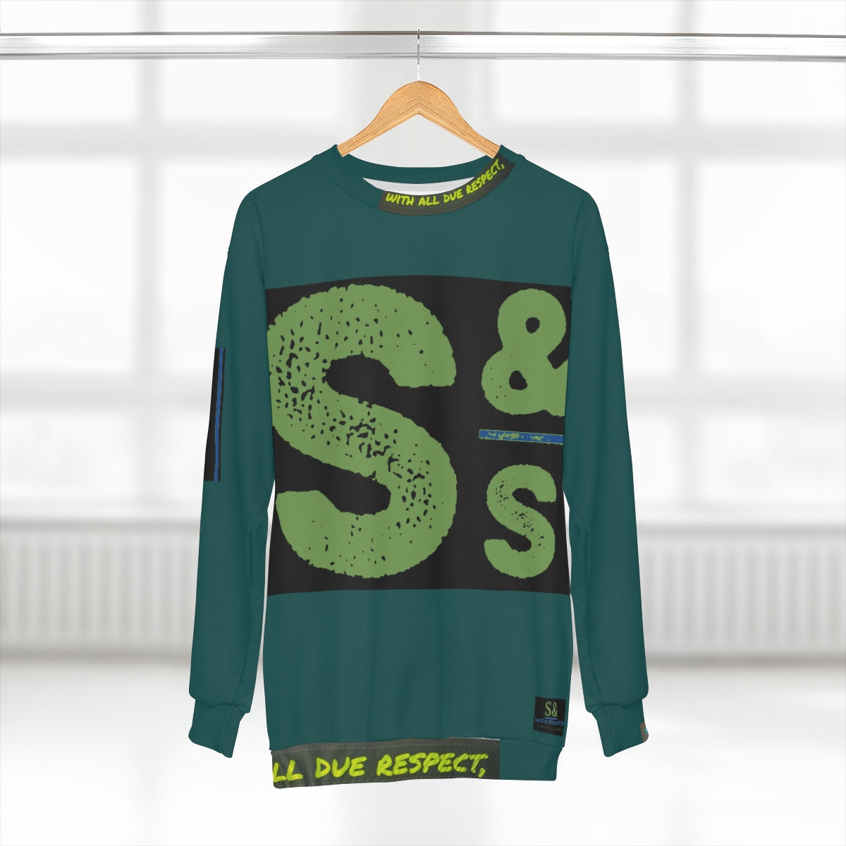Salutations & Such Sweatshirt, Be Seen/Evergreen (W.A.D.R.)