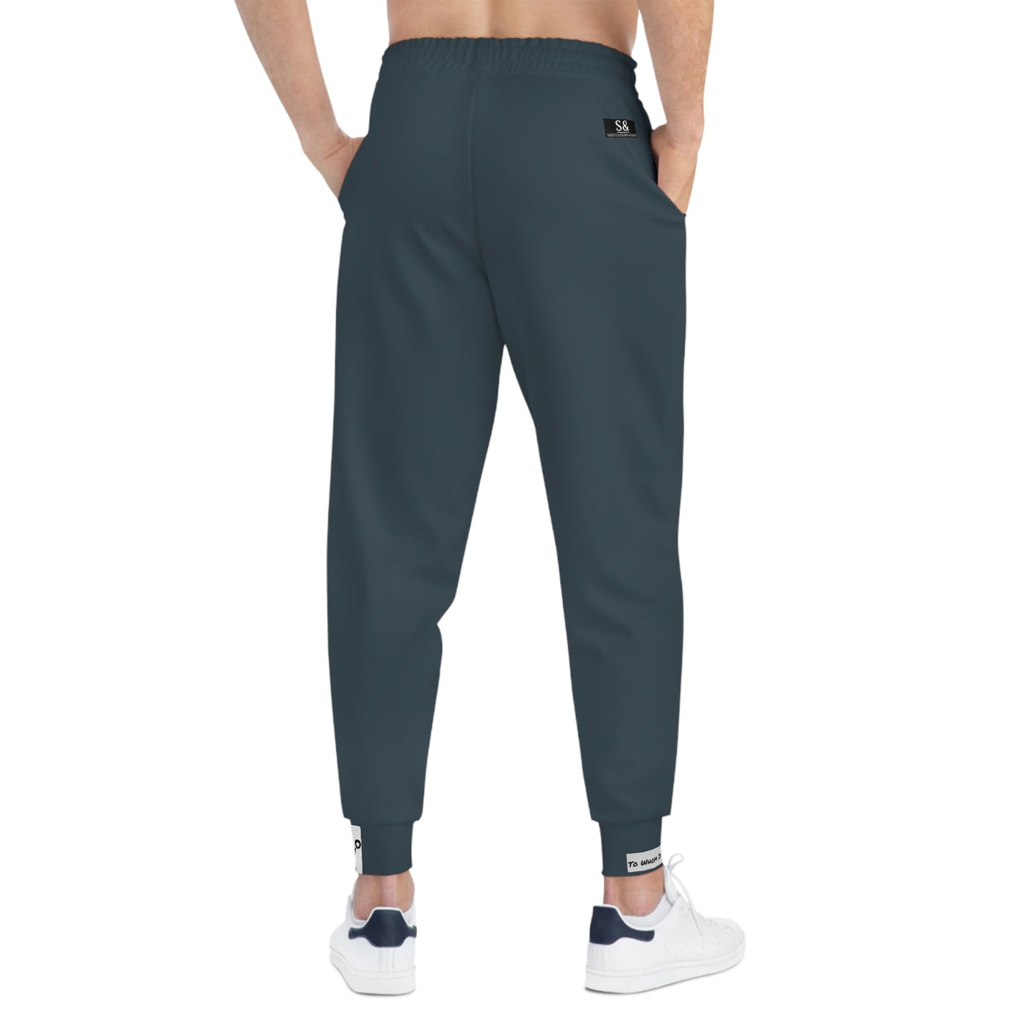 Salutations (Legacy) Athletic Joggers - Charcoal Blue