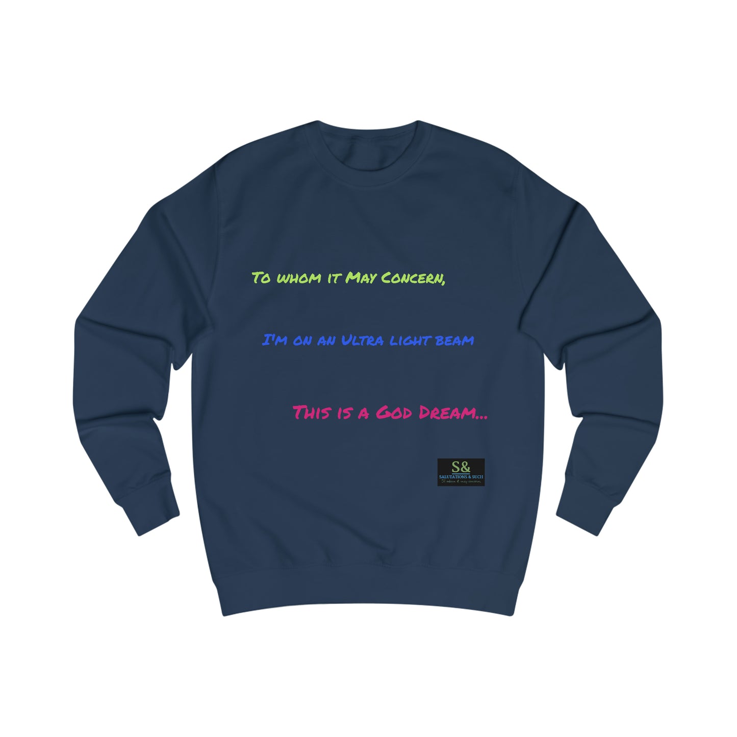 Salutations & Such Ultralight Beam Crewneck Sweatshirt