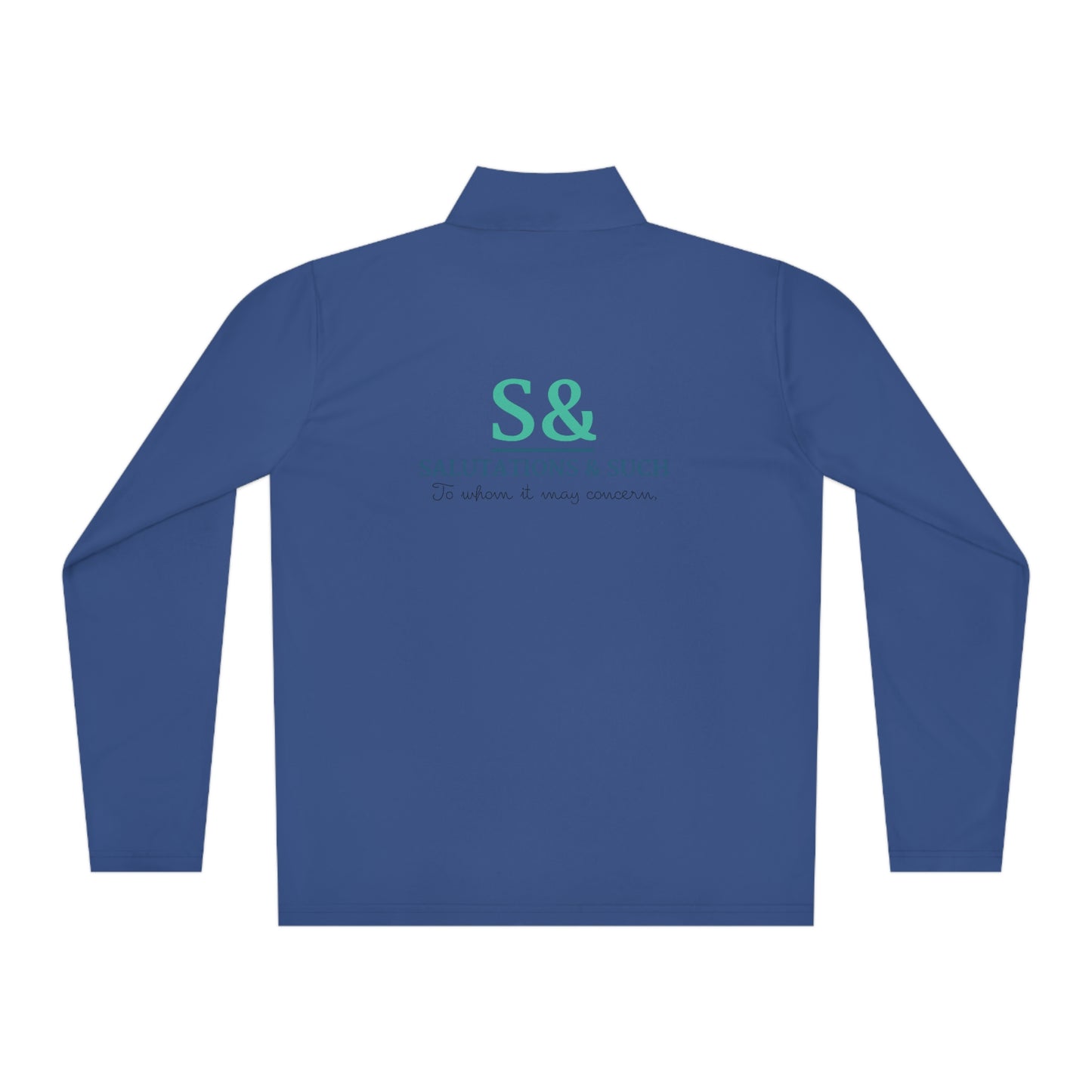 Salutations & Such Quarter-Zip Pullover