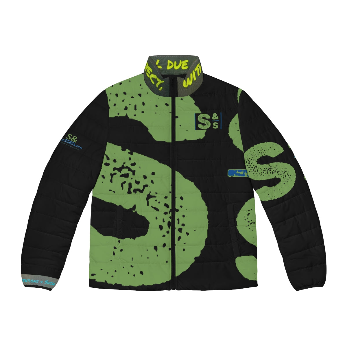 Salutations & Such Midnight Maurader Collection Puffer Jacket