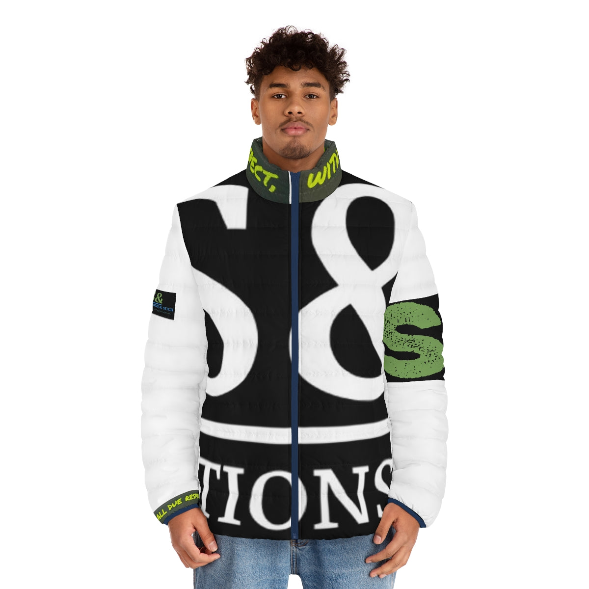 Salutations & Such "Cookies n Creme" Puffer Jacket WADR