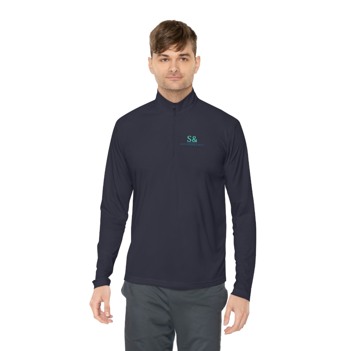 Salutations & Such Quarter-Zip Pullover