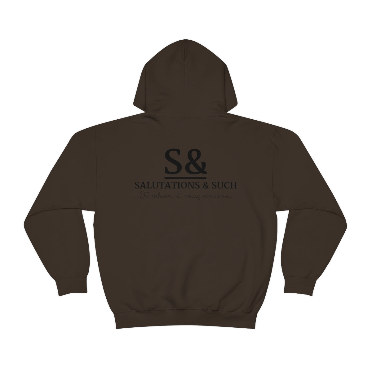Salutations & Such For The Win Hoodie