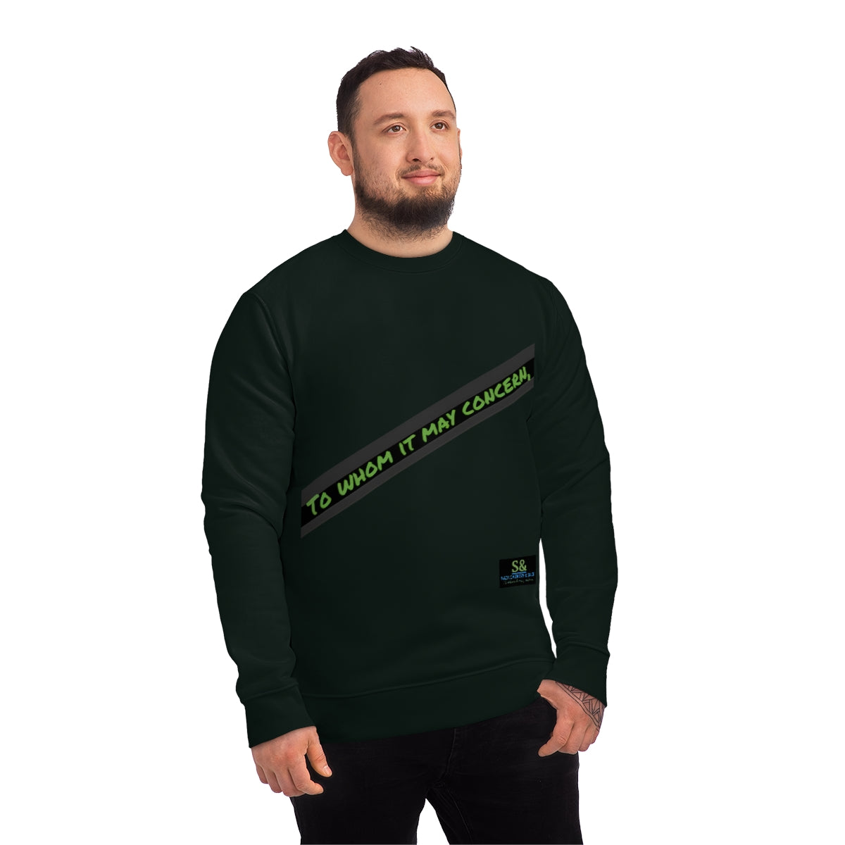 Salutations & Such Varsity Changer Sweatshirt-Midnight Maurader Colorway