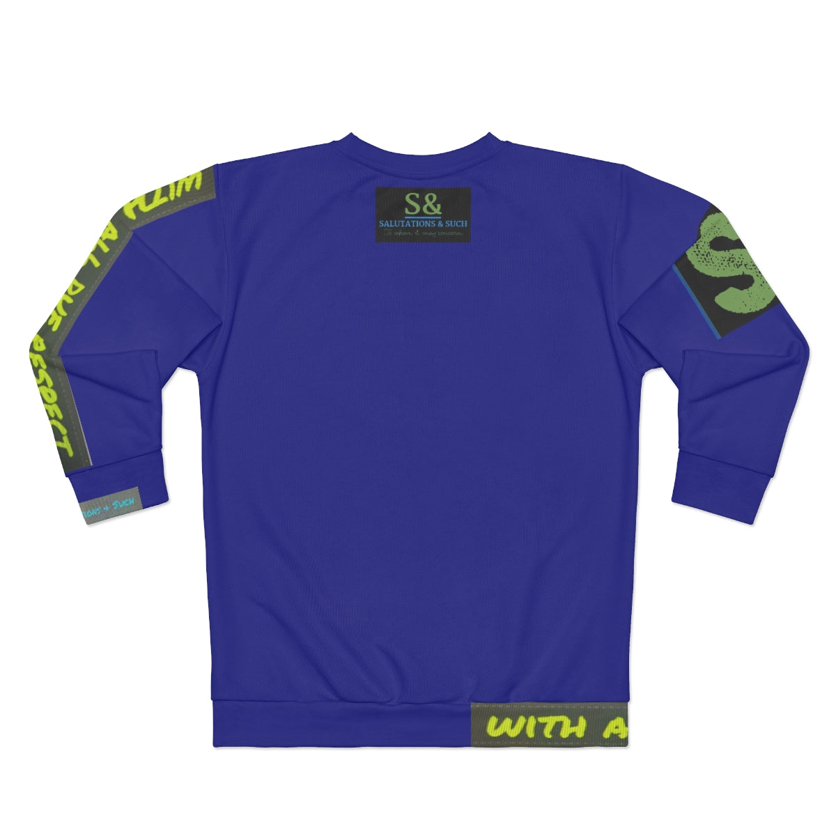 Salutations & Such Sweatshirt, Be Seen/Indigo(W.A.D.R.)