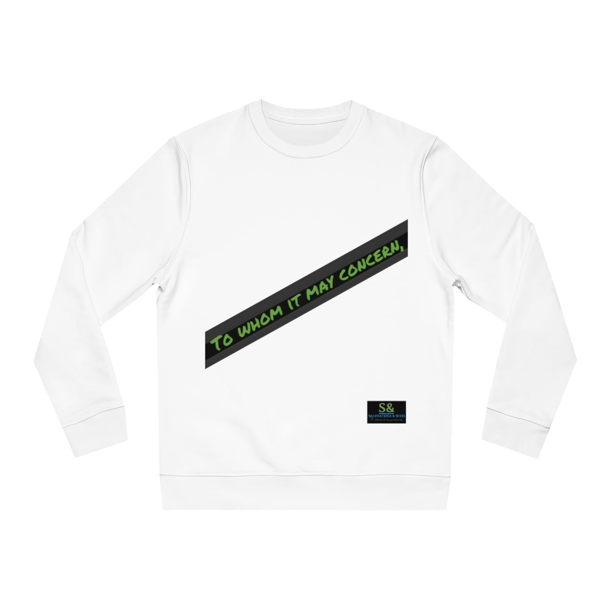 Salutations & Such Varsity Changer Sweatshirt-Midnight Maurader Colorway