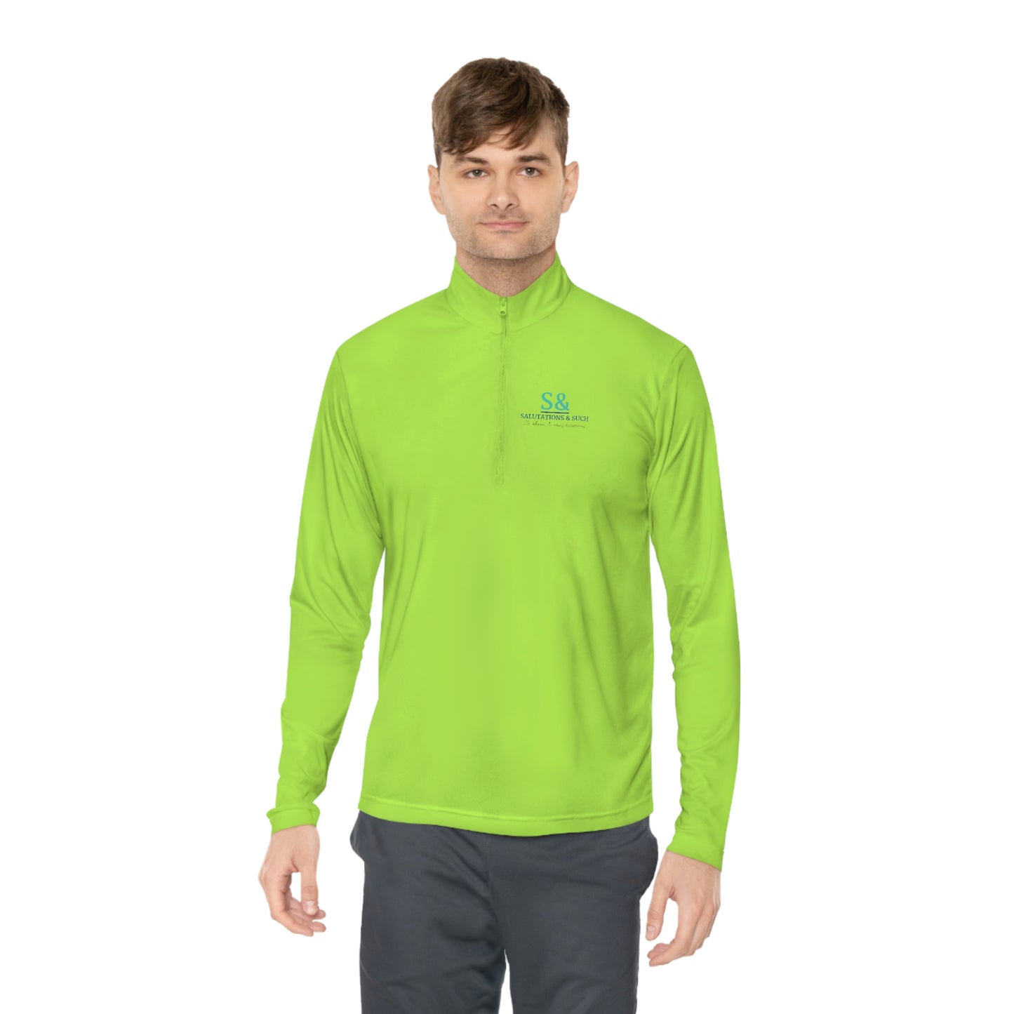 Salutations & Such Quarter-Zip Pullover