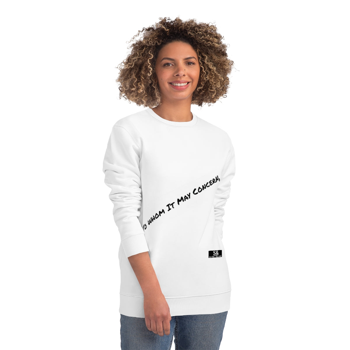 Signiature Salutations & Such Varsity Changer Sweatshirt