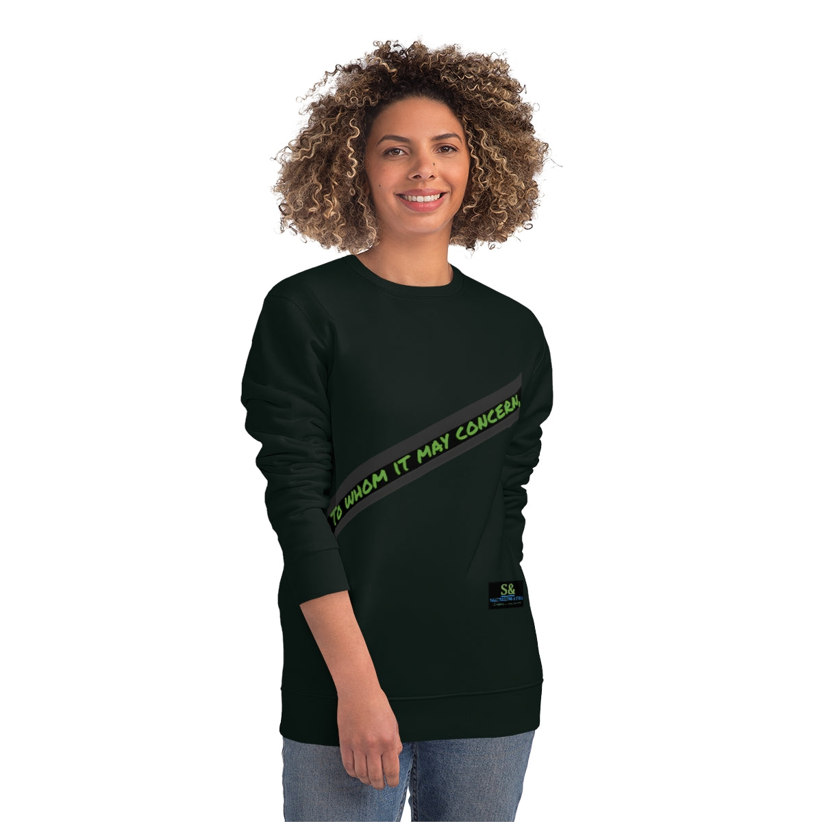 Salutations & Such Varsity Changer Sweatshirt-Midnight Maurader Colorway