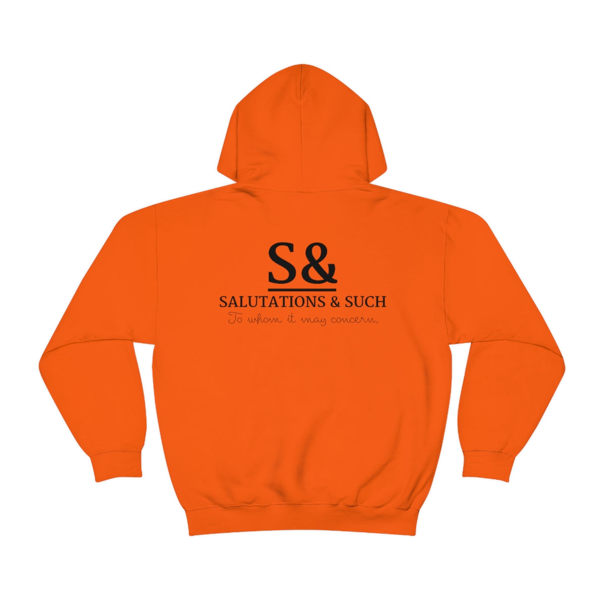 Salutations & Such For The Win Hoodie