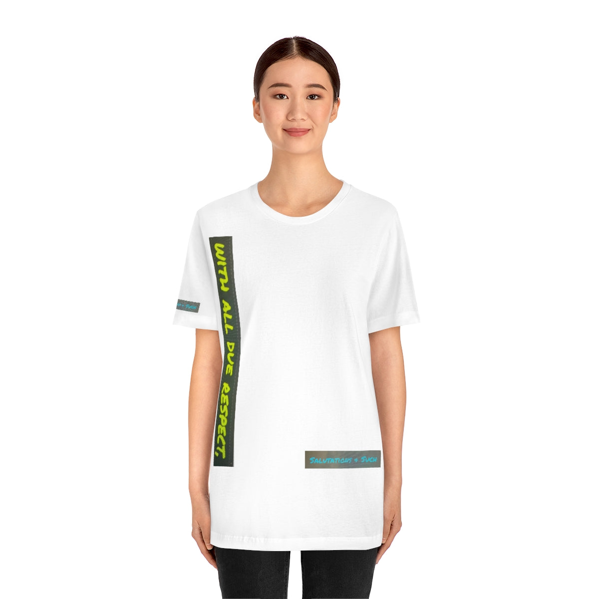 Salutations & Such With All Due Respect Jersey Sleeves