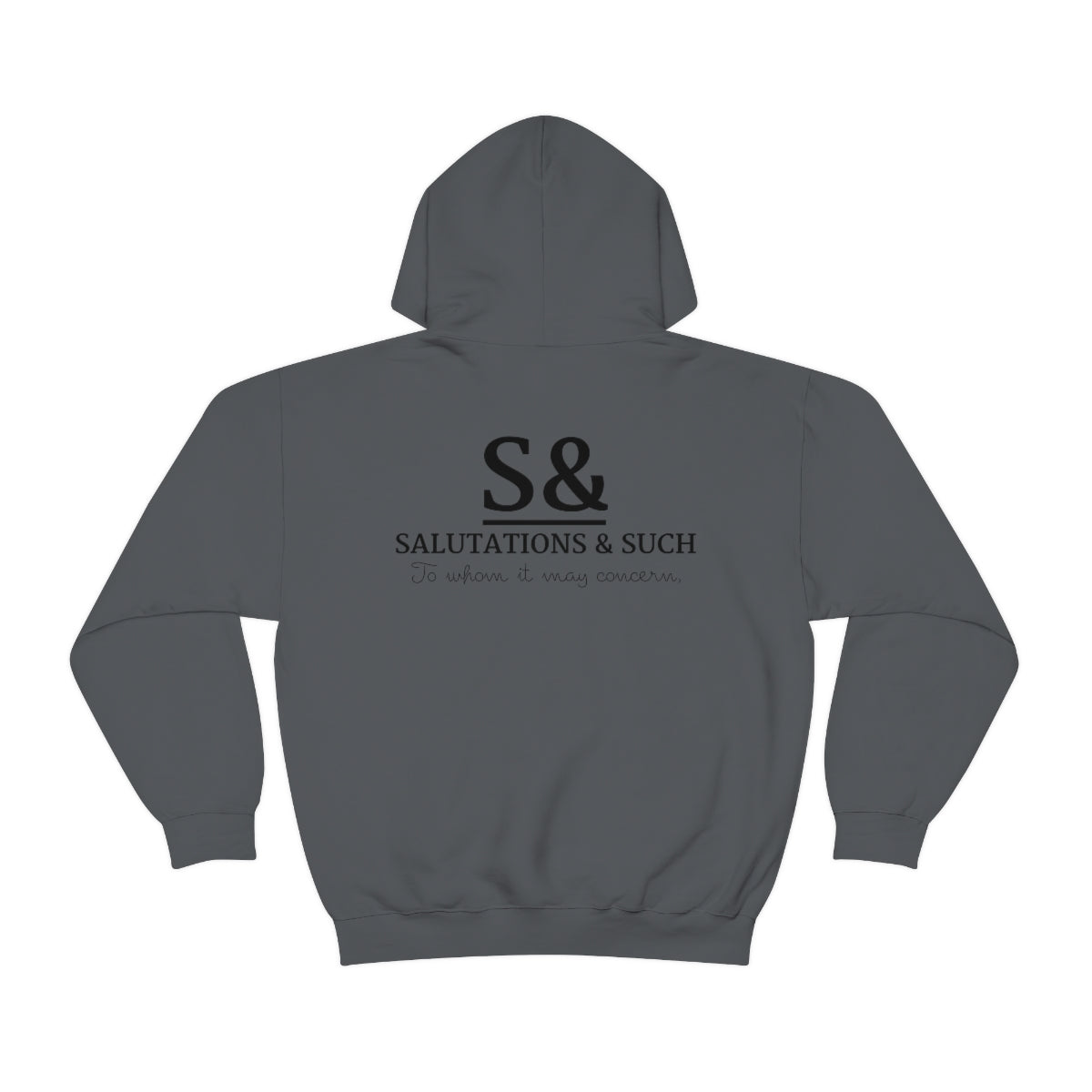 Salutations & Such For The Win Hoodie