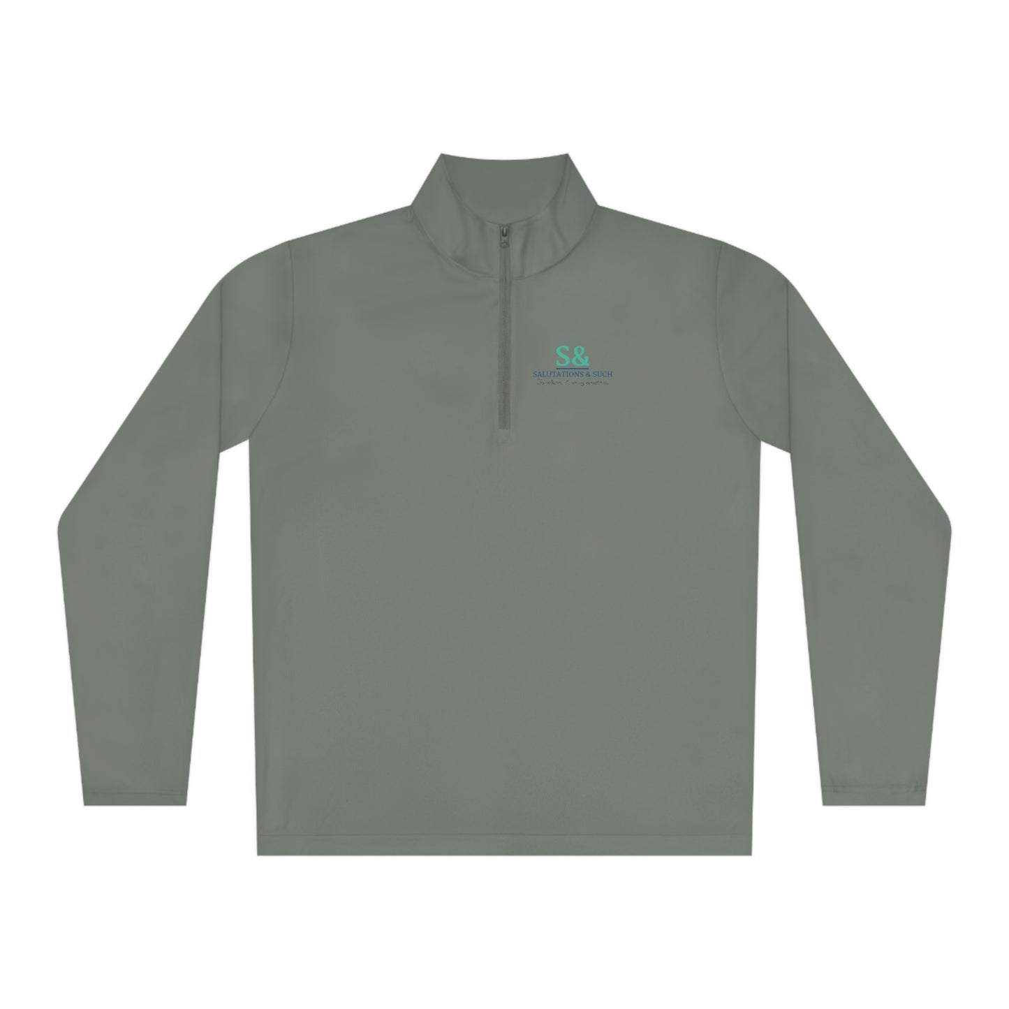 Salutations & Such Quarter-Zip Pullover