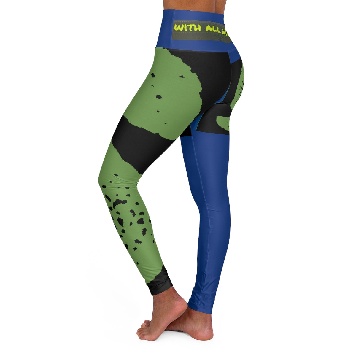 Salutations & Such Plezentre Yoga Leggings-Indigo