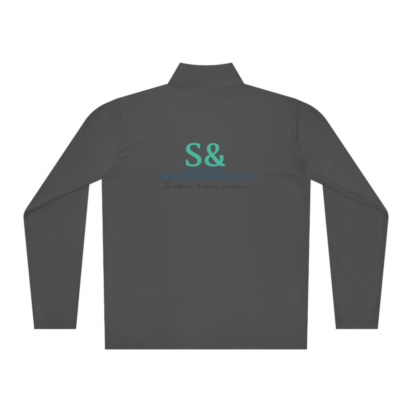 Salutations & Such Quarter-Zip Pullover