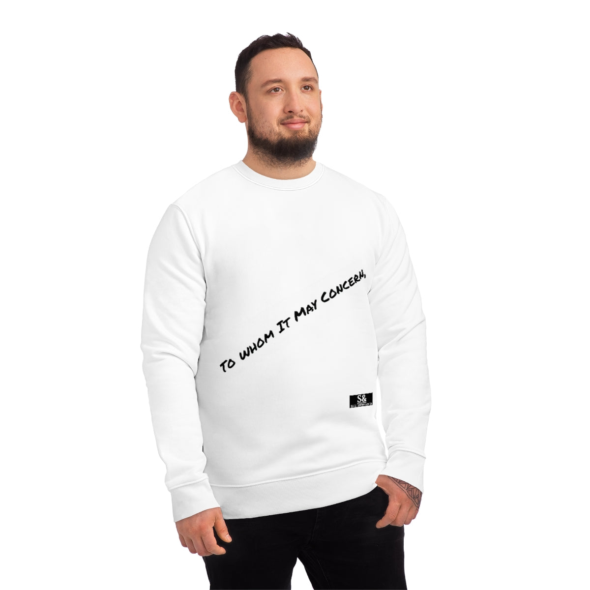 Signiature Salutations & Such Varsity Changer Sweatshirt