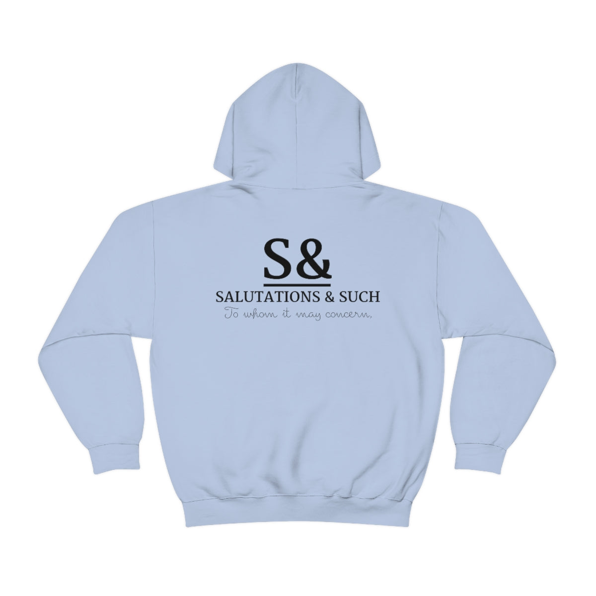Salutations & Such For The Win Hoodie