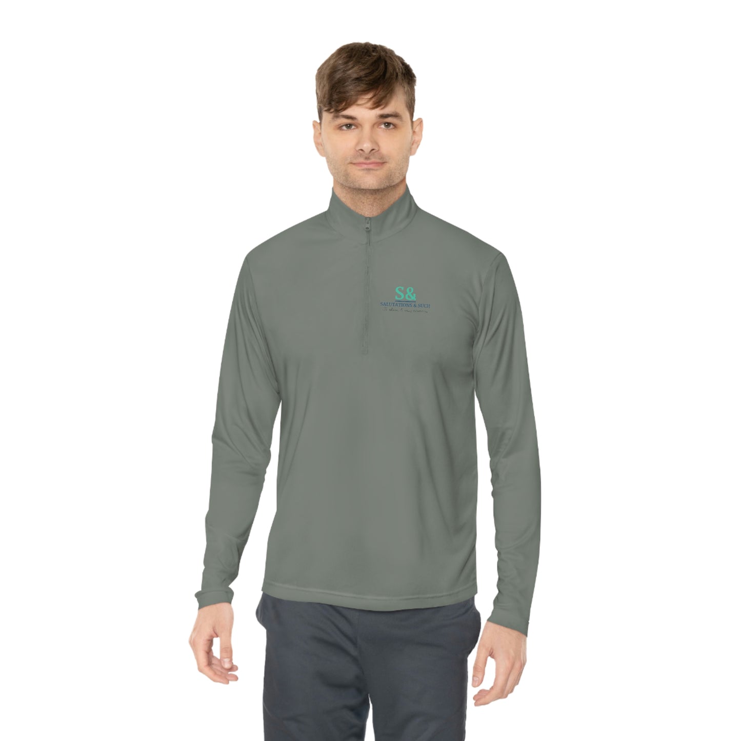 Salutations & Such Quarter-Zip Pullover