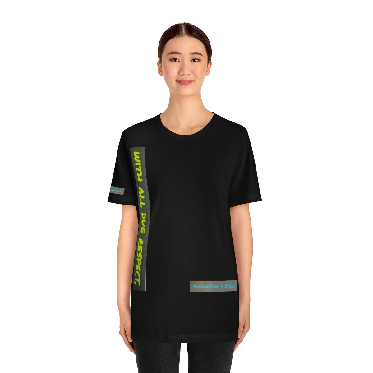 Salutations & Such With All Due Respect Jersey Sleeves