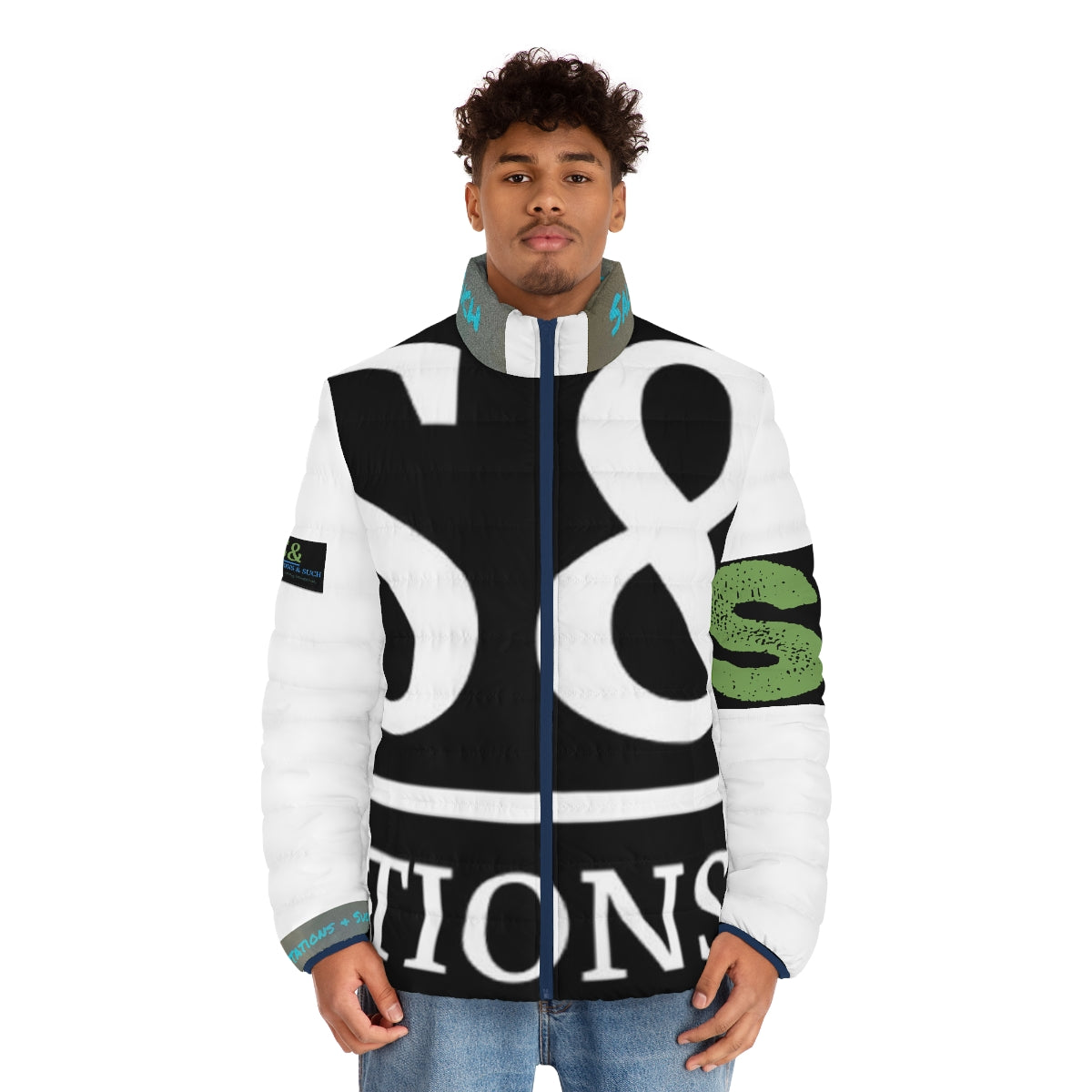 Salutations & Such "Cookies n Creme" Puffer Jacket